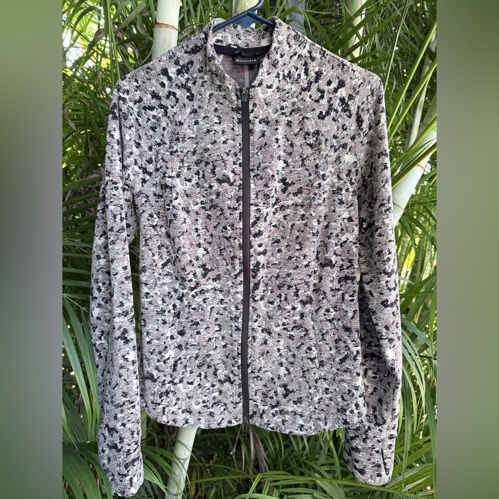 Athleta Salutation Full Zip Athletic Jacket